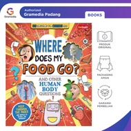 Gramedia Padang-Big Questions for Curious Kids - Where Does My Food Go? And Other Human Body Questio