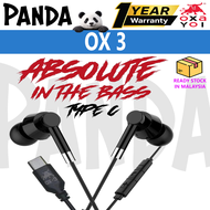 OXAYOI OX-3 TYPE-C Wired Earphone