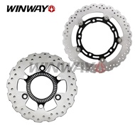 Send Suitable for Kawasaki Ninja 400/NINJA400 EX400/Z400 18-23 Front Rear Brake Disc Disc Brake Disc
