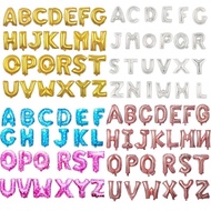 READY STOCK - 16 Inch 16” Foil Balloon Alphabet Birthday Anniversary Wedding Decoration huruf letter