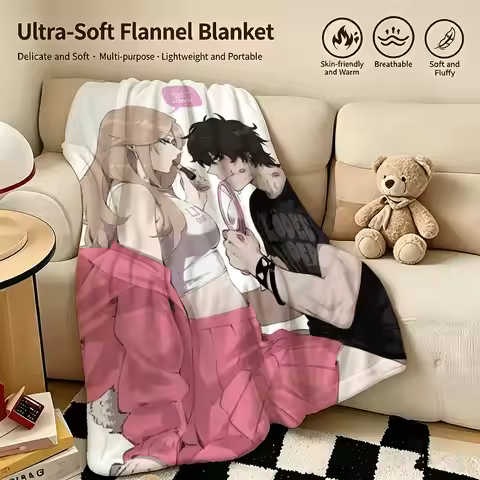 book D-Diary of a Wimpy Kid Sexual tension-n Throw Warm Soft Flannel Blanket, Multi-use for Sofa Bed