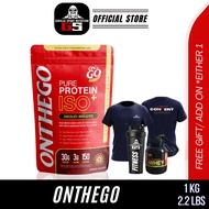 ONTHEGO Whey Isolate Pure Protein Blend Halal Whey Lab Tested Protein (1KG/2.2LBS)