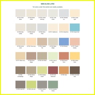 ♞BOYSEN PERMACOAT LATEX PAINT COLOR SERIES PAWN BEIGE B-7508 4L