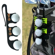 GolfBallBagClipwithTees Golf Ball Storage Clip Ball Pin Storage Holder Waterproof Storage