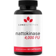 Luma Nutrition Nattokinase Supplement - Japanese Natto 4000 FU Per Serving, Premium Heart Health Sup