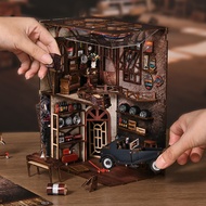 Custom 3d Magic House Book Nook DIY Doll Houses Friendly Material Book Nook Miniature Kit for Puzzle