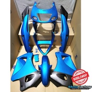 KAWASAKI NINJA150RR / ZXR150 / RR COVER SET - BLUE [NO FUEL TANK] #READY STOCK