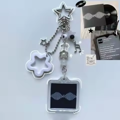 Arctic Monkeys "I Wanna Be Yours" Album Inspired Keychain y2k