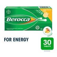 Alpro Pharmacy Berocca Effervescent Mango 30s (vitamin B group with vitamin C added Calcium Magnesiu