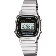 นาฬิกา รุ่น LA670WEGB CASIO นาฬิกาข้อมือมือ นาฬิกาผู้หญิง DIGITAL สายสแตนเลส รุ่น LA670WEGB-1B สีดำ ของแท้100% ประกันศูนย์CASIO 1 ปี  จากร้าน MIN WATCH