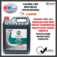 Castrol CRB Mini Truck 15W-40 CH-4 ( 7.5L ) For Diesel Car Ford Ranger , Nissan Navara , Toyota Hilu