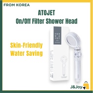 [Atojet] On/Off Filter Shower Head / 3P Refill / Value Set | Stop Button | Made in Korea