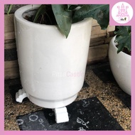 937 Baba Flower Pot Feet Kaki Pasu 3pcs