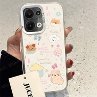 OPPO Reno 14 13 14F 13F 5G Casing OPPO Reno 14 13 Pro 5G Casing Cat House Phone Casing Shockproof Ha