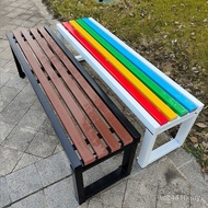 Playground Preservative Bench Bench Bench Bench Outdoor Shopping Mall Rest Outdoor Park Long Bench C