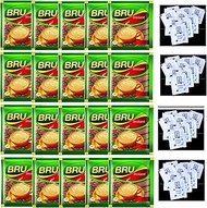 BRU Coffee Instant Coffee Sachet | Instant Coffee Powder, Pouch | Instant Coffee Pouch | 10g Each | 