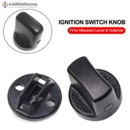 Wishlistforyou Car Keyless Ignition Switch Knob Caps+plug 4408A167 4408A031 For Outlander 2007-2013 