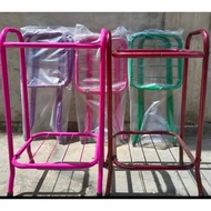 Colored gallon dispenser rack 2-tier gallon rack/ water and gallon dispenser rack/