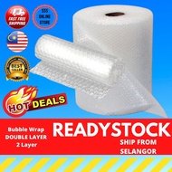 Bubble Wrap DOUBLE LAYER Packaging | 2 LAYER HIGH QUALITY BUNGKUSAN 0.5M x 1M