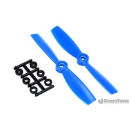 HQProp 5x4.5 Blue Multi-Shaft Dedicated Propeller Glass Fiber Composite Material Flat Head Propeller