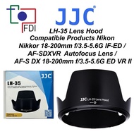 JJC Lens Hood LH-35 for Nikon 18-200mm f/3.5-5.6G ED-IF, AF-S DX VR Autofocus lens, AF-DX 18-200mm