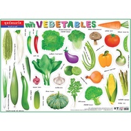 Poster On The Vegetable Board Set EP-400 Plastic Learning Media