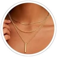 Clover Necklace Dainty Hollow 4 Leaf Choker Necklaces Tiny Cute Pendant Necklaces for Women 18K Gold