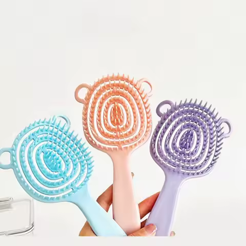 Pet Grooming Brush for Dogs And Cats - Float Hair Remover Pin Brush for Teddy Bichon Bathing Pet Sup