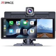 JK Nirkabel IOS Carplay&Android Auto 10+Kamera Layar Sentuh Mobil Navigasi Pemutar Video Multimedia