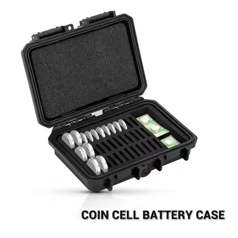 36 Slots Coin Cell Battery Organizer Storage Box for CR2032 CR2016 CR2025 CR2320 CR2325 CR2330 CR233