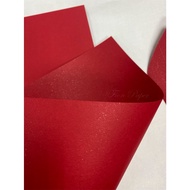 Fion|A3/A4-Galaxy Red Paper 120lbs/240lbs-Red Envelope Paper/Art Paper/Spring Festival Couplets/Red 
