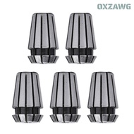 PINCHMY 5Pcs CNC Collet Chuck, 1/16" to 1/4" Range 40Cr ER11 Spring Collet Set, Precision High Accur