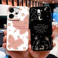 Case For OPPO Reno 14 14 Pro 5G Casing Fashion Flower Silicone Protective Back Cover Shell For OPPO 