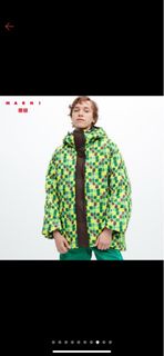 UNIQLO x MARNI 寬版羽絨外套 尺寸L 現貨供應