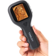 TOMLOV Digital Microscope 100X Coin Microscope Portable  Magnifier