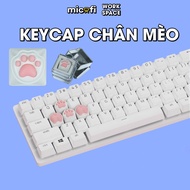 Micofi Cat Paw Keycap, Mechanical Keyboard Switch Mechanical Keyboard Odd Pink Keycaps, Replacement 