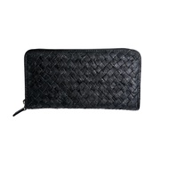 鴕鳥皮 0766MH 圓形拉鍊網眼長錢包

黑色鴕鳥皮