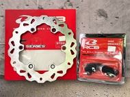 RCB  E SERIES FRONT DISC PLATE w/ BRACKET for HONDA RS150/WINNER X