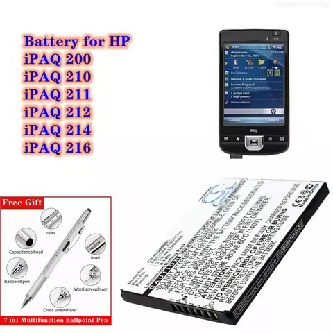 PDA,Pocket PC Battery 2200mAh 410814-001,419306-001,459723-001, FB037AA,HSTNH-H02CX/517B for HP iPAQ