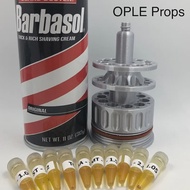 Jurassic Park Movie Prop Desktop Ornament Barbasol Dennis Nedry Dinosaur DNA Tube Jar Canister Decor