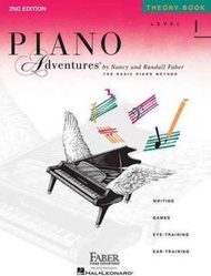 Piano Adventures : Theory Book: Level 1 by Nancy Faber (US edition, paperback)