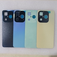 Battery Cover Rear Door Housing Back Case for Infinix Hot 40i X6528 X6528B Battery Cover Replacement