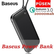 Baseus Power Bank 20000mah Quick Charge 3.0 Power Bank Portable Dual USB Phone Charger Powerbank