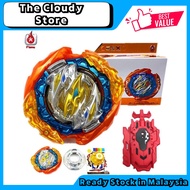 Ready Stock  Beyblade Single Beyblade Burst B-181 Cyclone Ragnaruk with LR Launcher Beylauncher Beyb