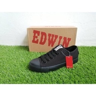 Edwin Kasut Sekolah Hitam Original EW2039