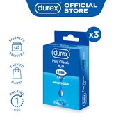 Durex Play Classic for Gentle on Skin Lube Lubricant Sachet (3x5ml)