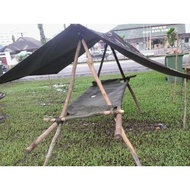 HAMMOCK PACAK HIJAU SAMA ISSU STANDARD SAIZ SIAP TALI