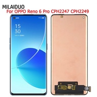 6.55" Original For OPPO Reno 6 Pro 5G CPH2247 (Snapdragon) / Reno 6 Pro + 5G / PENM00 / Reno 5 Pro P