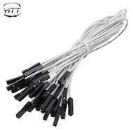 Female to Female XH2.54 1P Dupont Wire No. 10/20/30cm White Terminal Wire No. 26 Connection Wire Dup