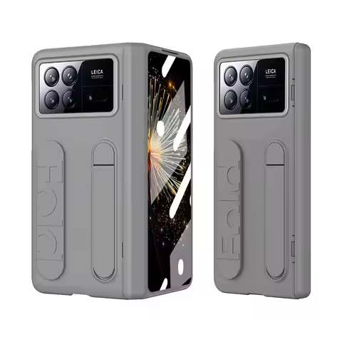 Wristband For Xiaomi Mix Fold 3 Case Glass Screen Silicon Wrist Strap Invisible Bracket Cover